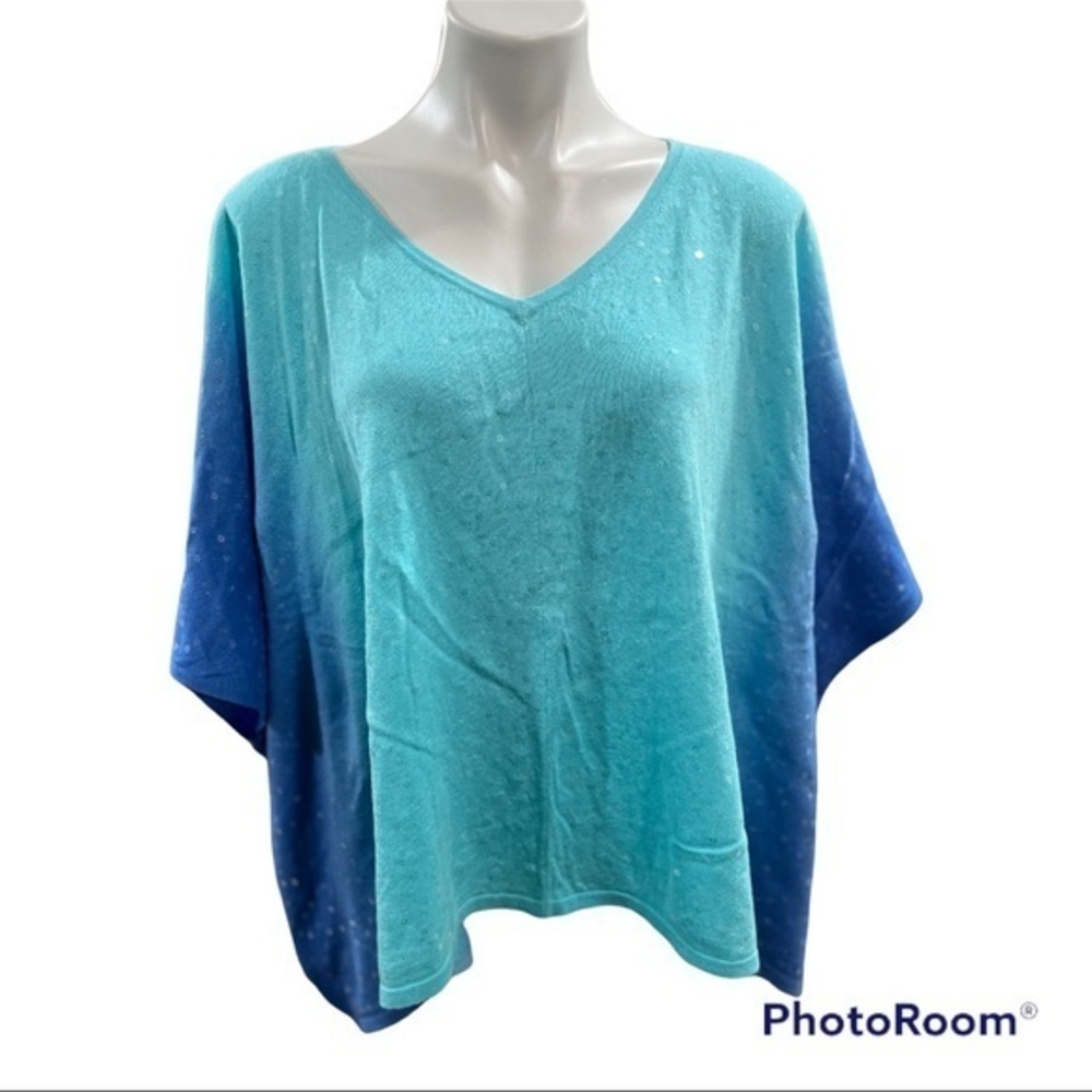 Chicos top size 0S pullover shrug or poncho type